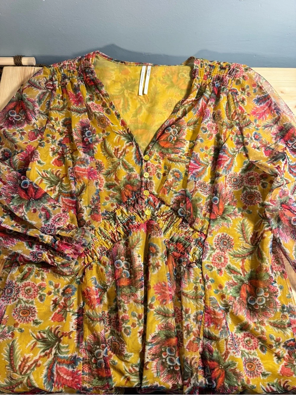 ANTHROPOLOGIE WOMENS LACE TOP - Picture 3 of 7